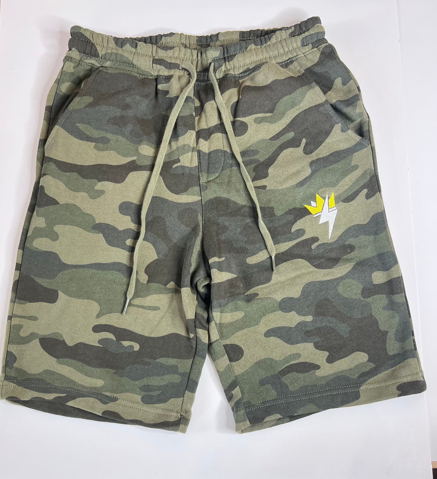 Men's Green Camo Shorts