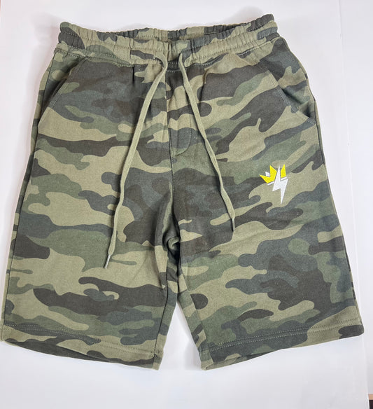 Men's Green Camo Shorts